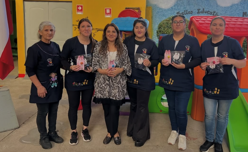 Equipo Mis Sonidos en el salón